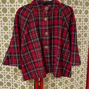 Plaid Swing coat